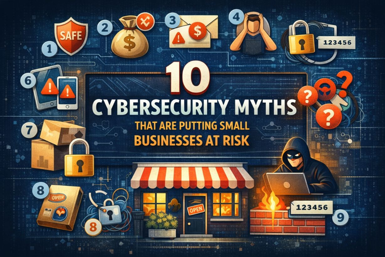 10 Cybersecurity Myths That Are Putting Small Businesses at Risk