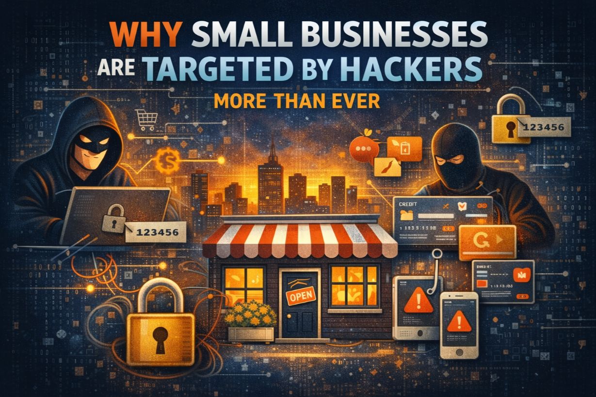 Why Small Businesses Are Targeted by Hackers More Than Ever