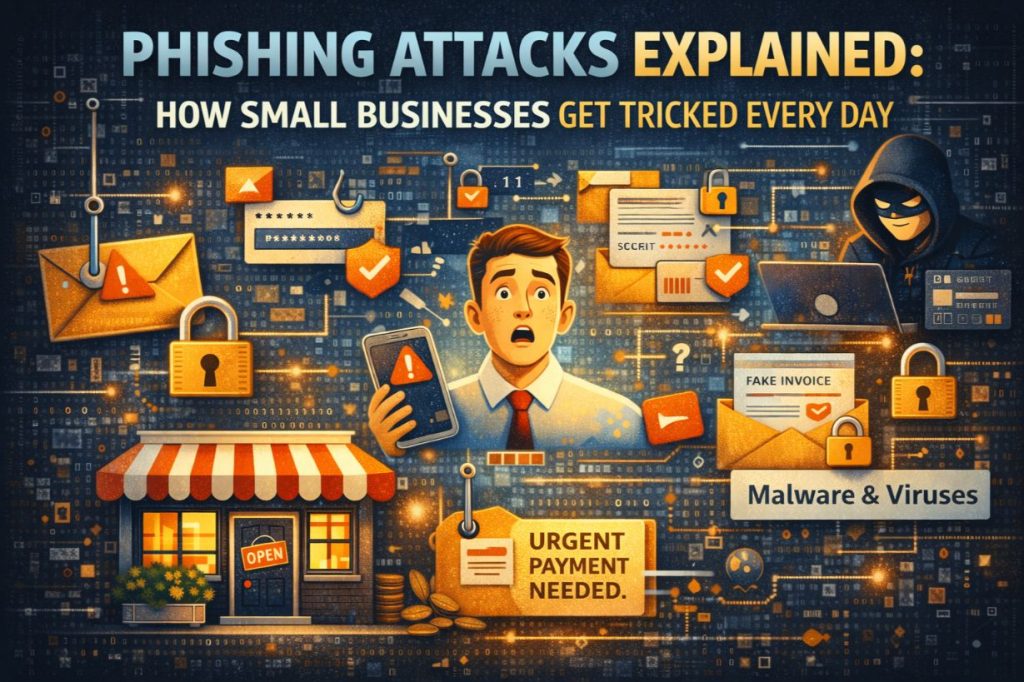 Phishing Attacks Explained: How Small Businesses Get Tricked Every Day