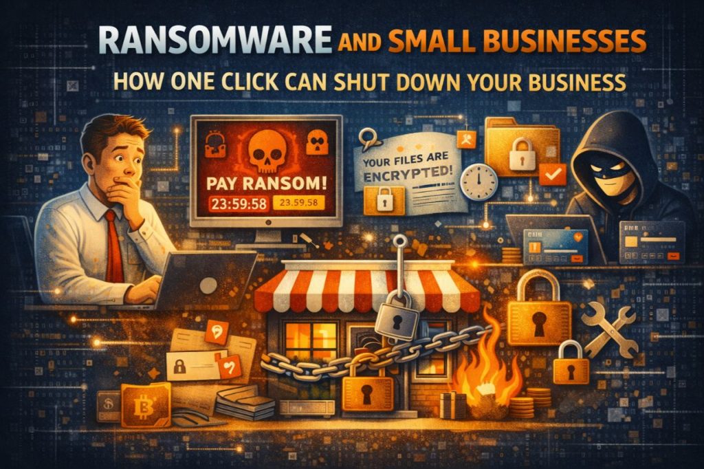 Ransomware and Small Businesses: How One Click Can Shut Down Your Business