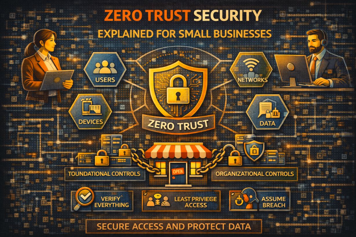 Zero Trust Security Explained for Small Businesses