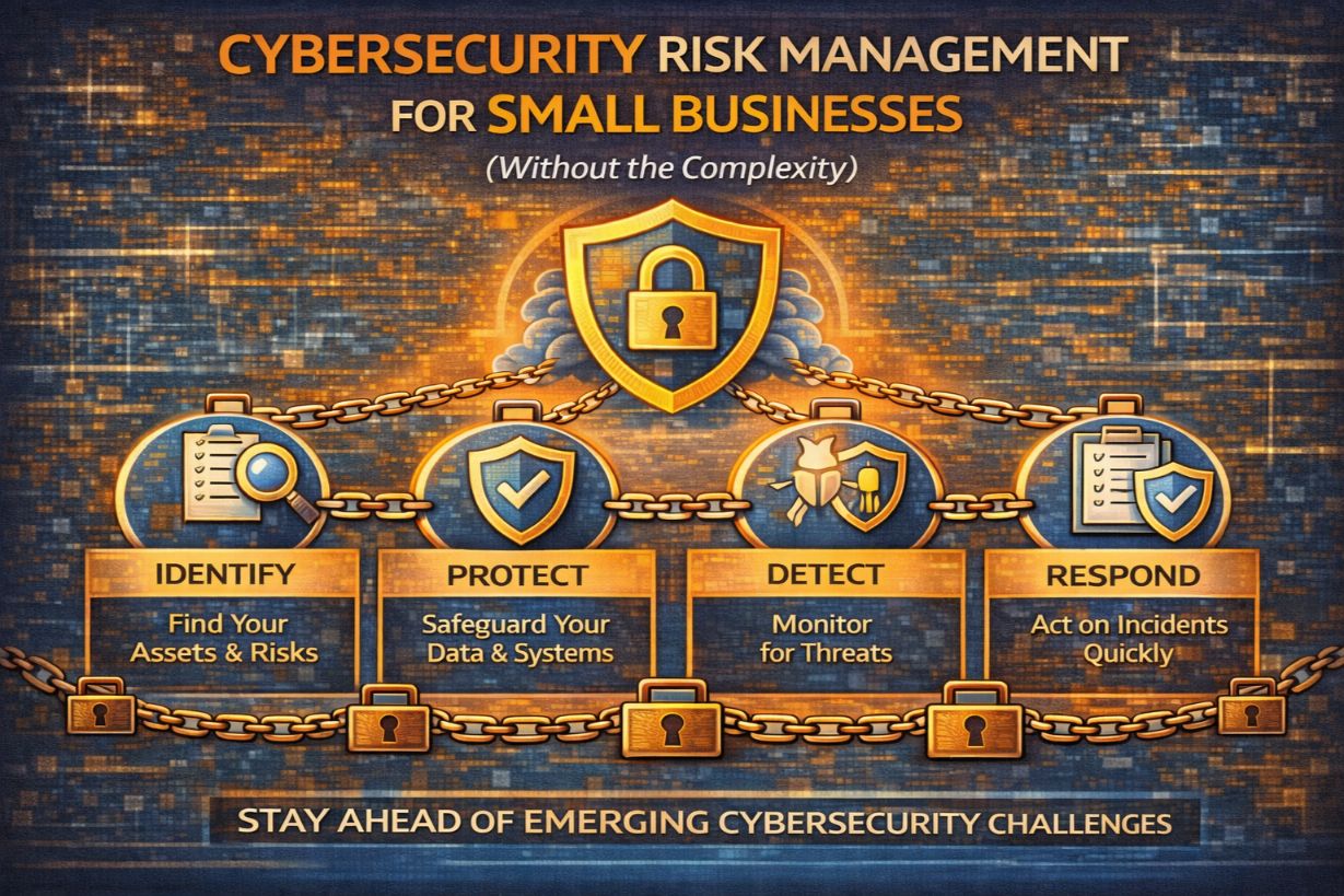 Cybersecurity Risk Management for Small Businesses (Without the Complexity)