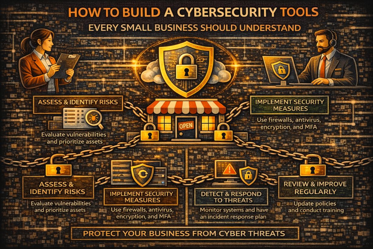 How to Build a Cybersecurity Strategy for Small Businesses