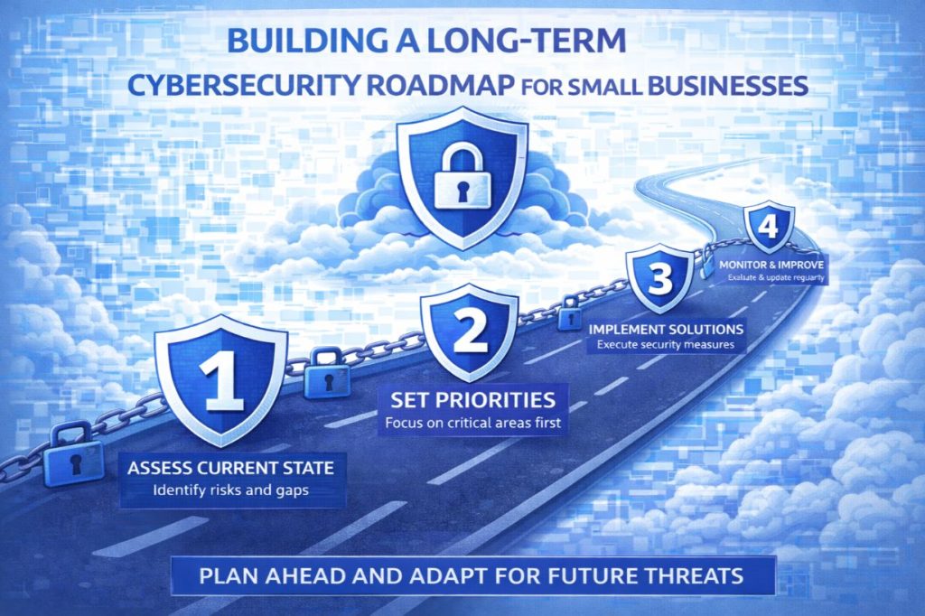 Building a Long-Term Cybersecurity Roadmap for Small Businesses
