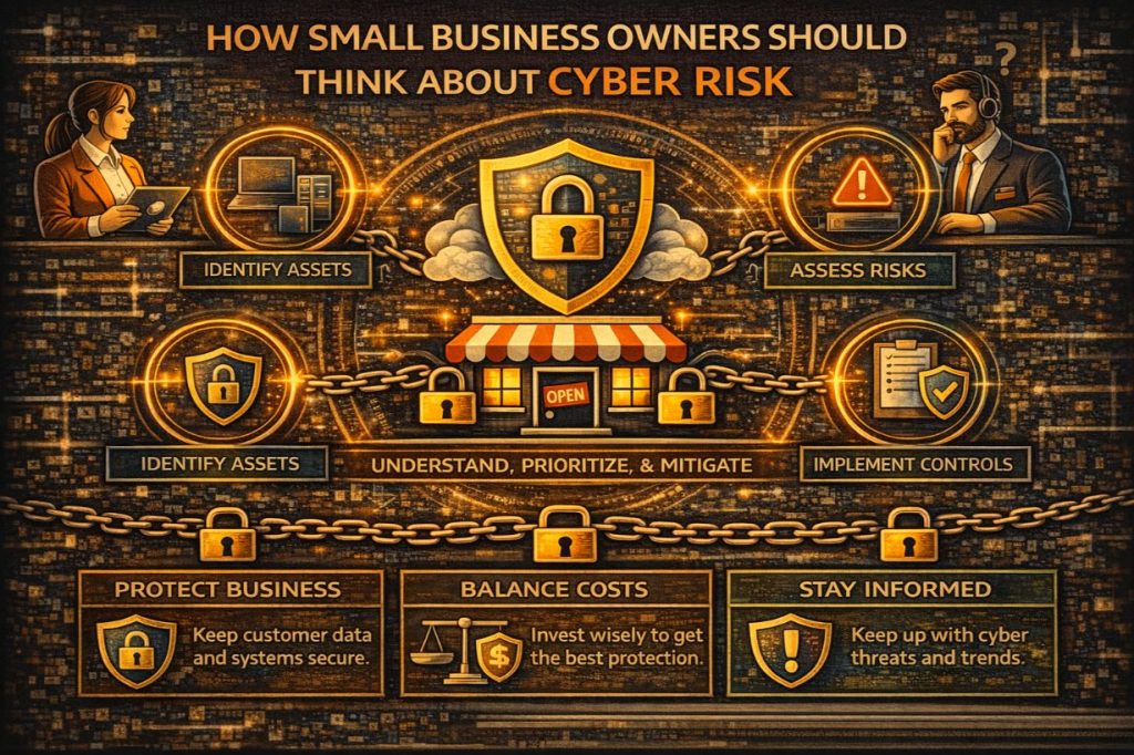 How Small Business Owners Should Think About Cyber Risk