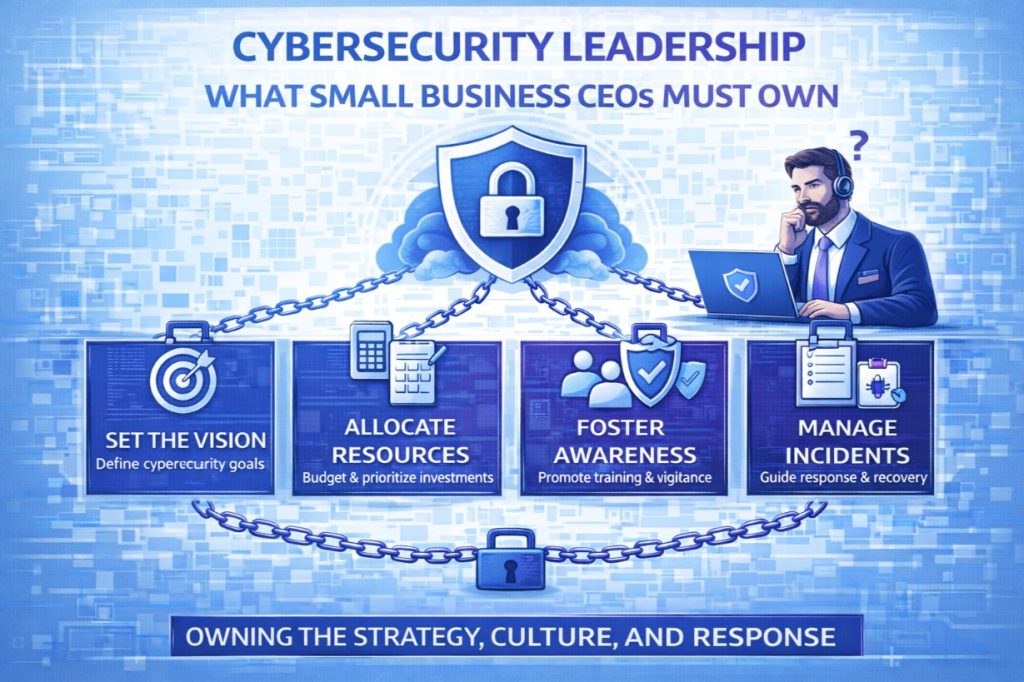 Cybersecurity Leadership: What Small Business CEOs Must Own